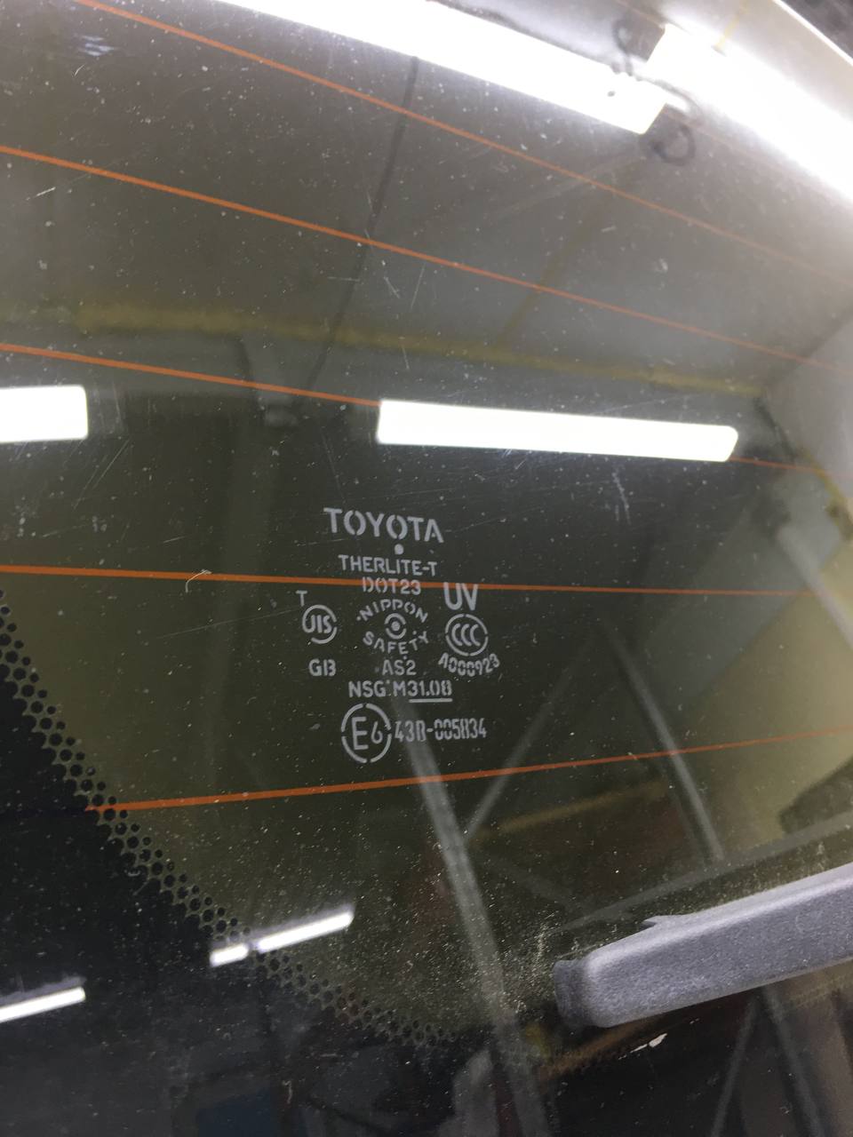 Дверь багажника со стеклом Toyota Rav 4 (A30) 2006-2013