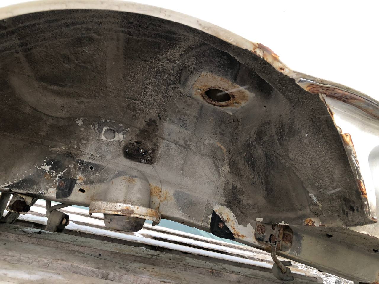 Крыло заднее левое Chevrolet Aveo T250 2005-2011