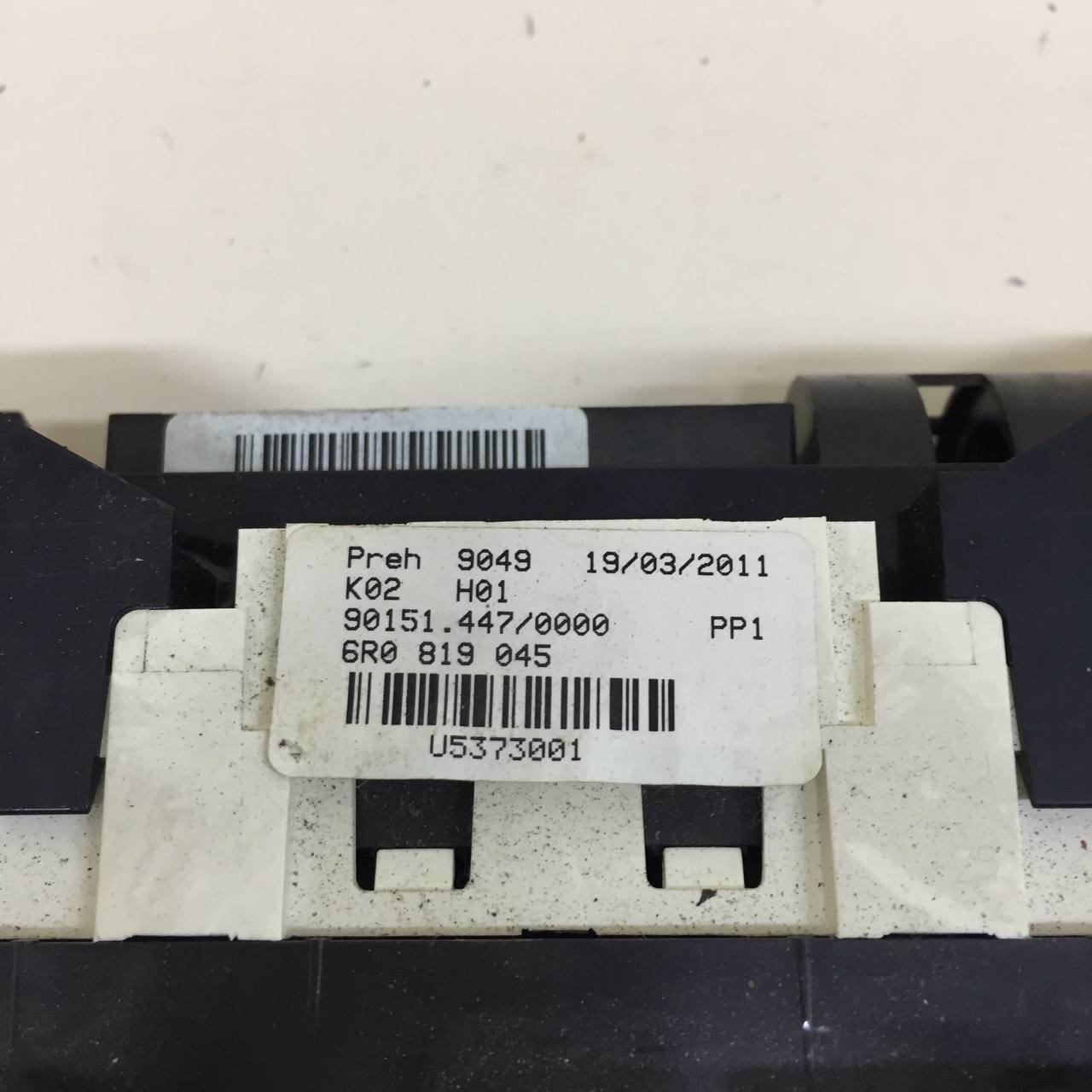 Блок управления отопителем Volkswagen Polo (MK5) 2011-2020 Блок управления отопителем Volkswagen Polo (MK5) 2011-2020