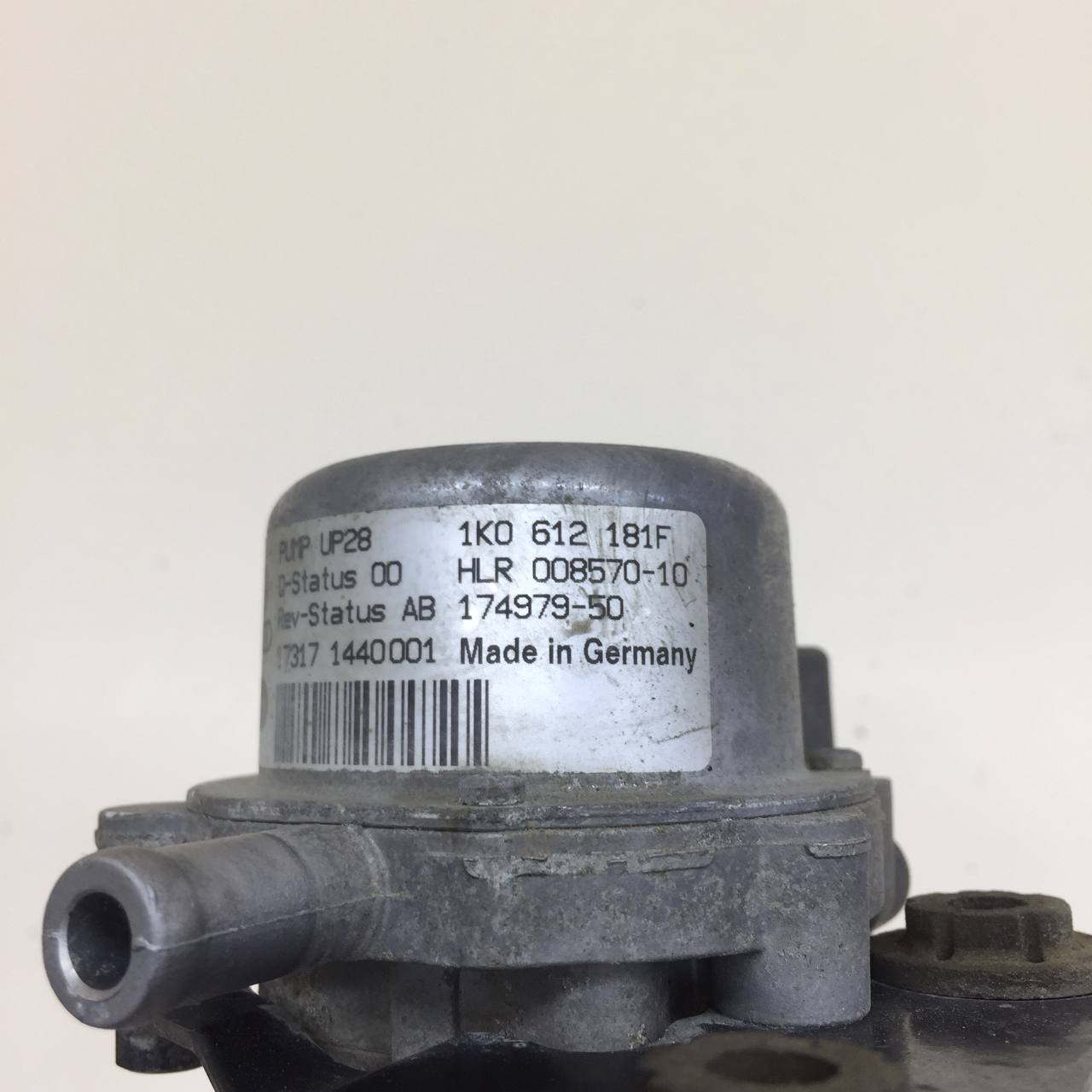 Насос вакуумный Volkswagen Polo (MK5) 2011-2020 Насос вакуумный Volkswagen Polo (MK5) 2011-2020