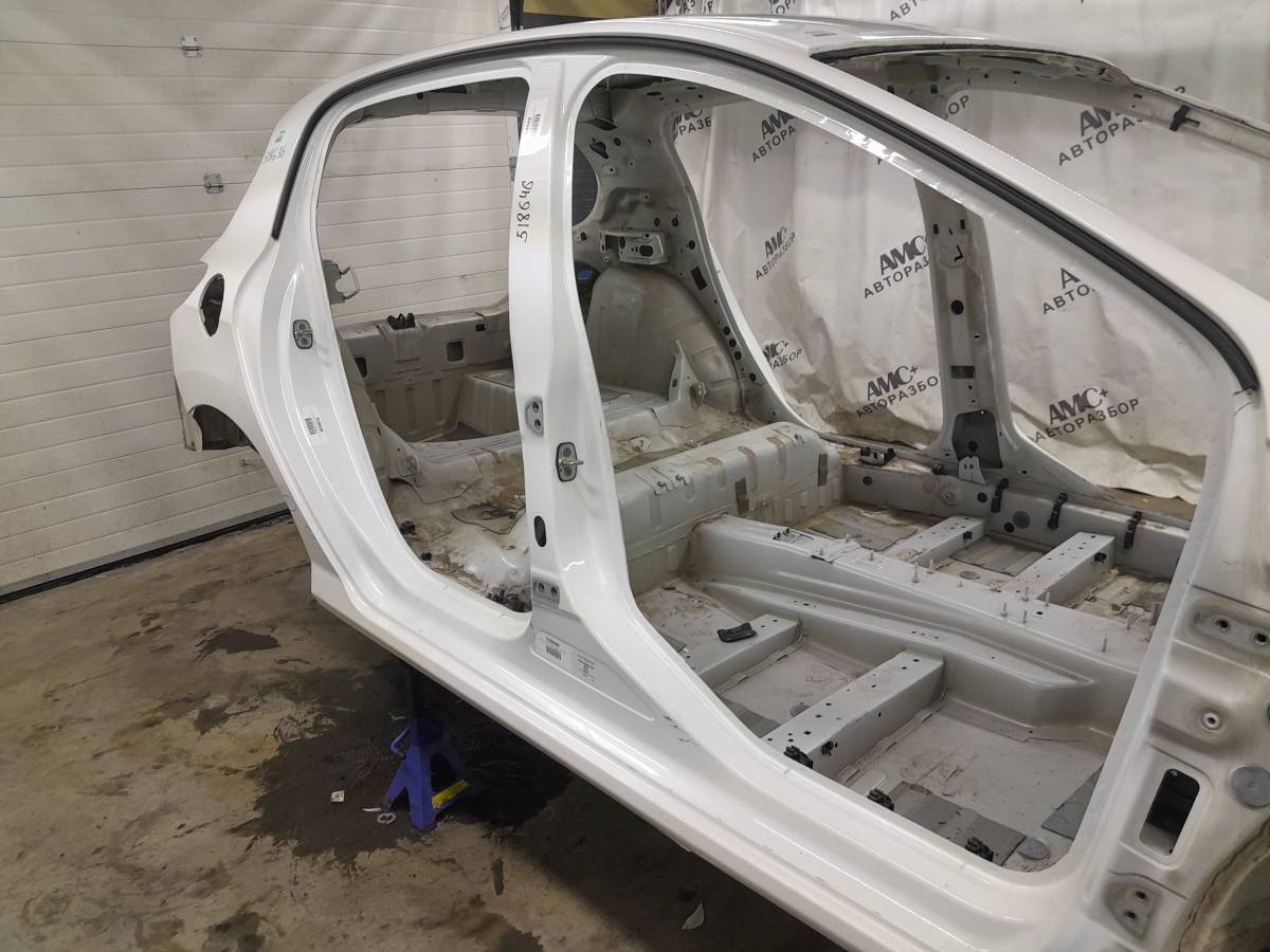 Порог со стойкой правый Peugeot 308 2007>