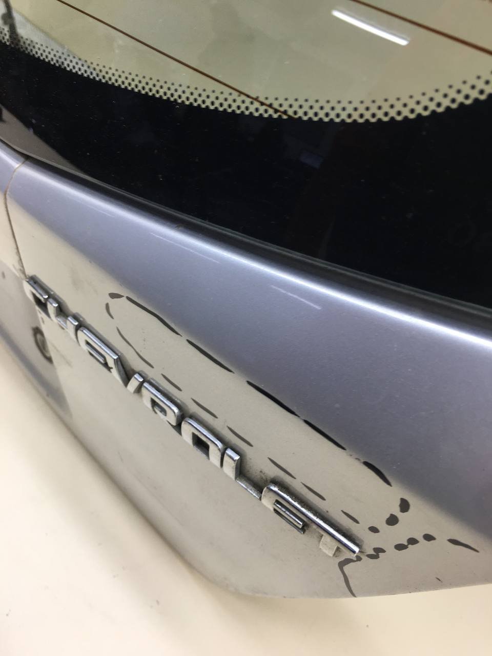 Дверь багажника со стеклом Chevrolet Aveo T200 2003-2008 Дверь багажника со стеклом Chevrolet Aveo T200 2003-2008