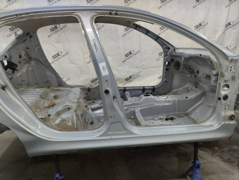 Порог со стойкой правый Peugeot 206 1998-2012