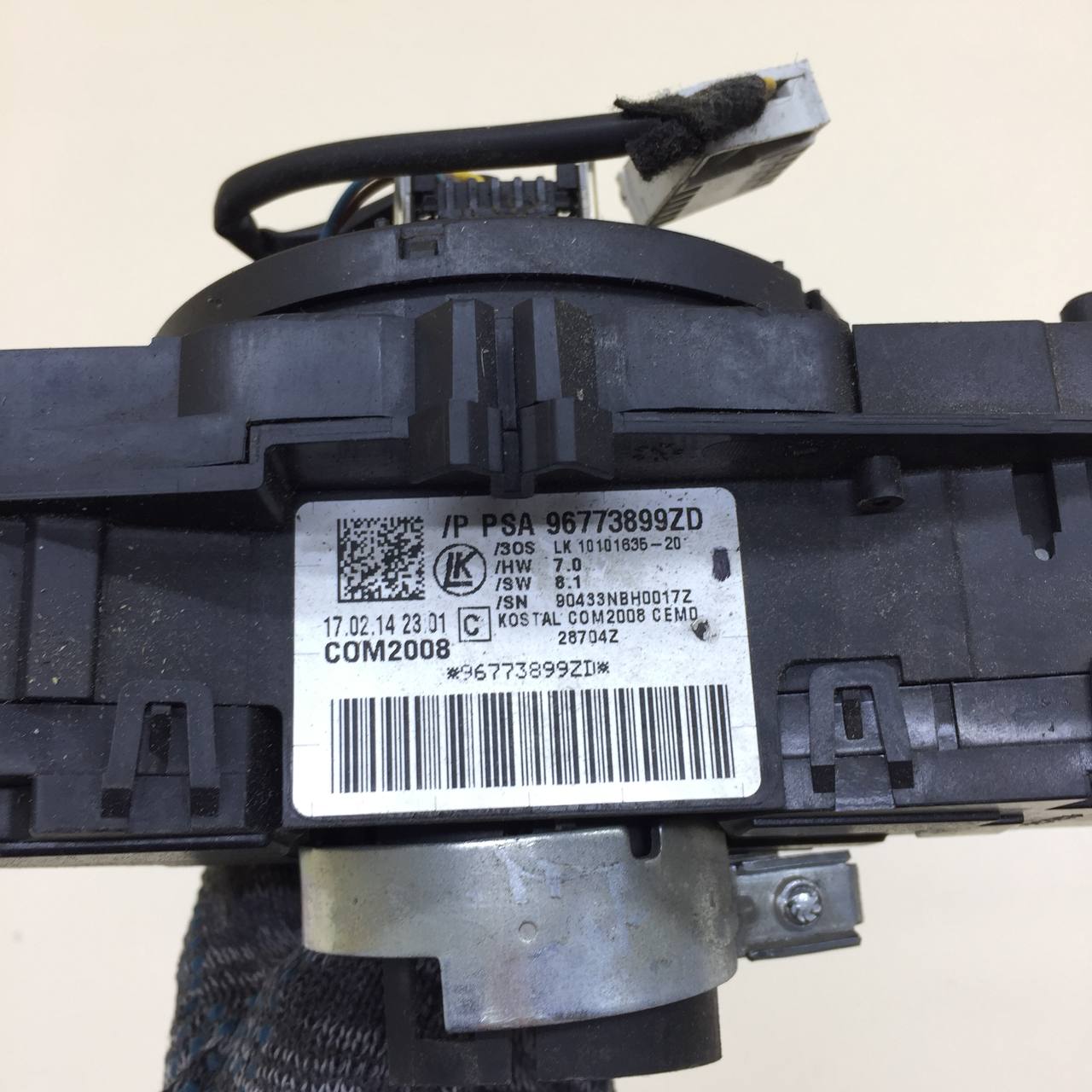 Переключатель подрулевой в сборе Citroen C4 2011>