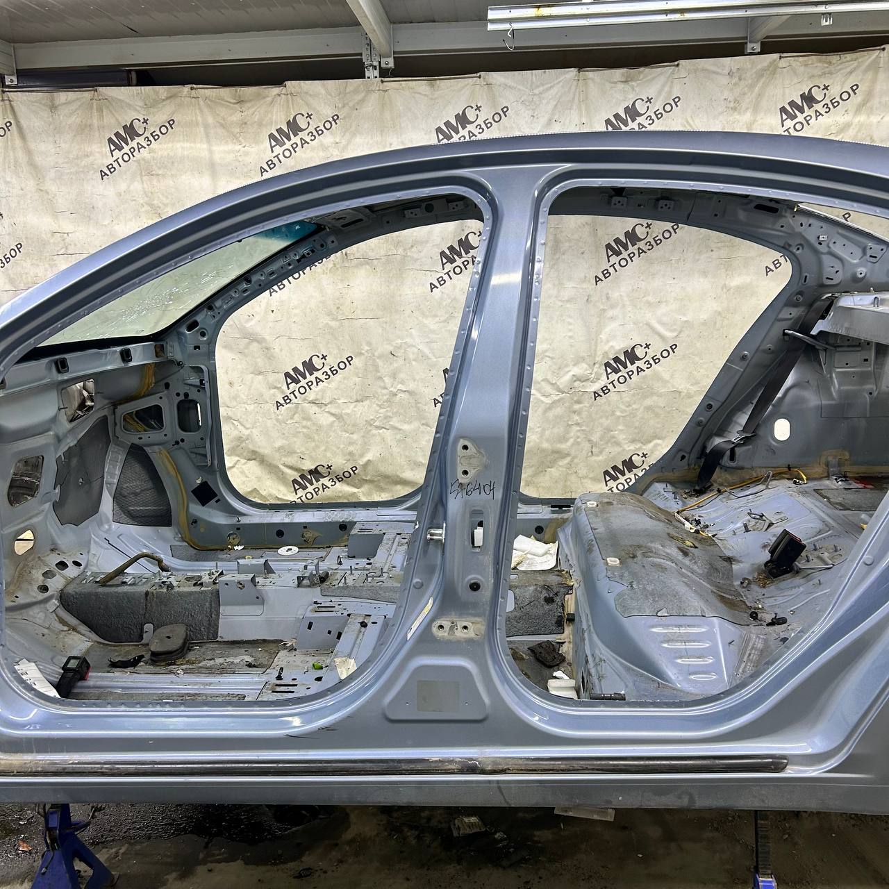 Порог со стойкой левый Chevrolet Cruze (J300) 2009-2016