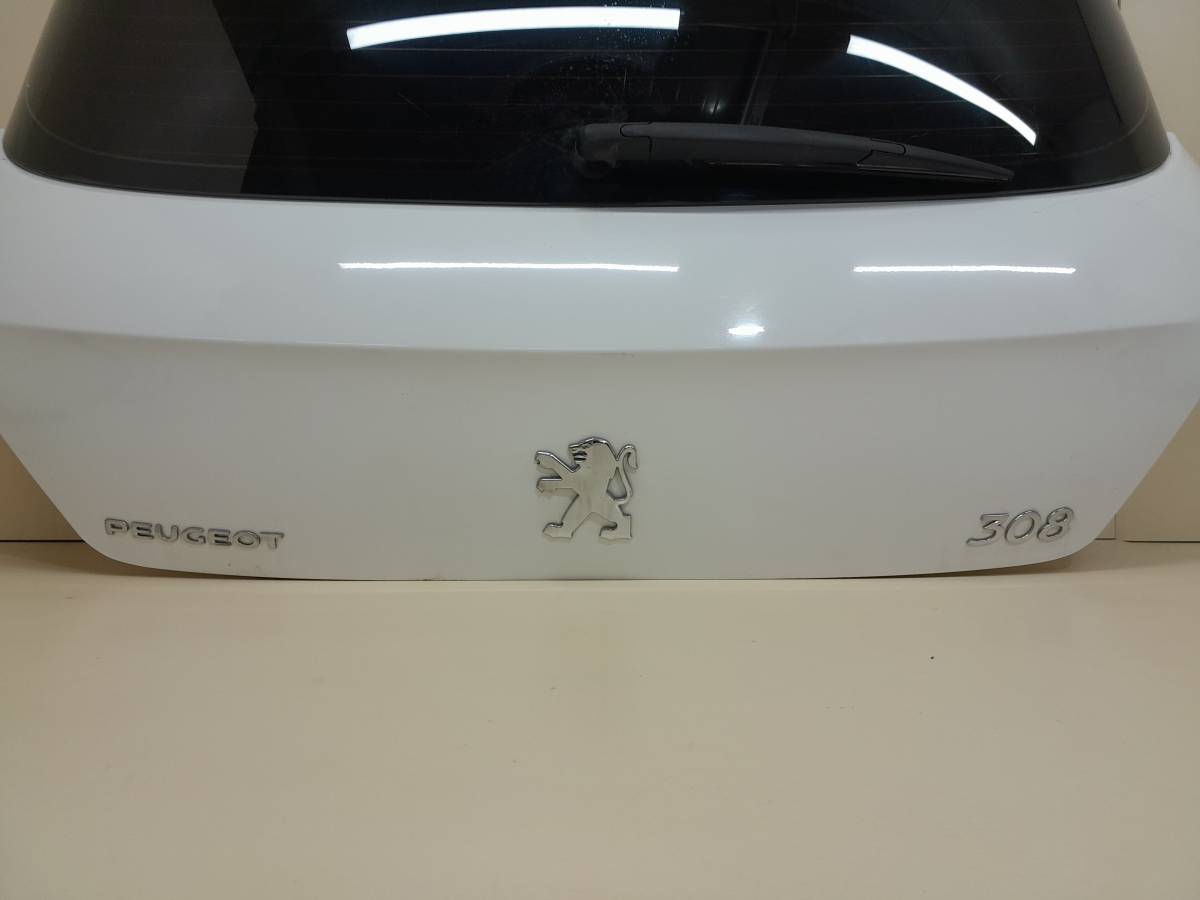 Дверь багажника со стеклом Peugeot 308 2007>