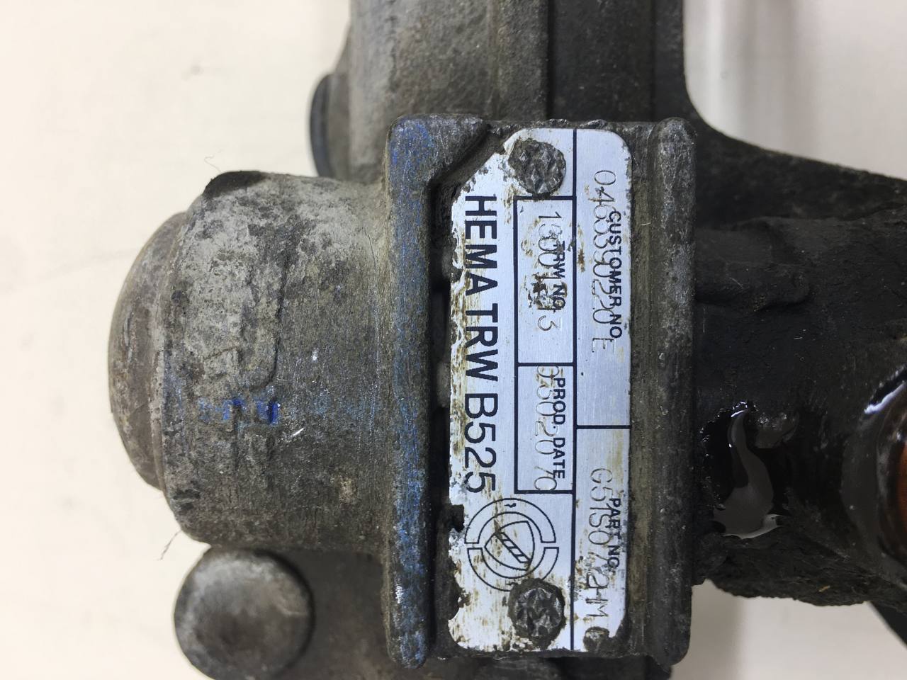 Рейка рулевая Fiat Albea 2002-2012