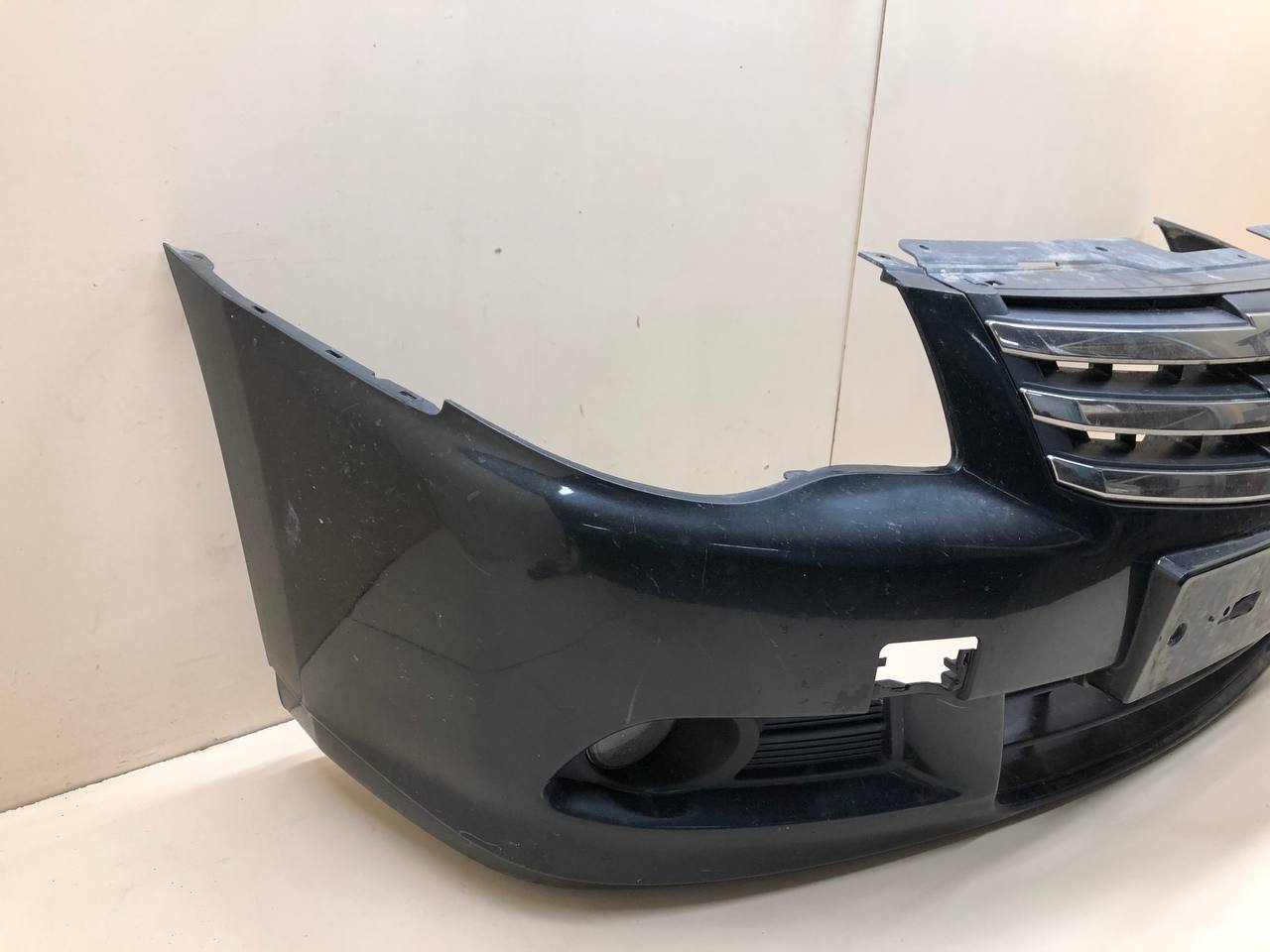 Бампер передний Nissan Almera 3 (G11, G15) 2012>