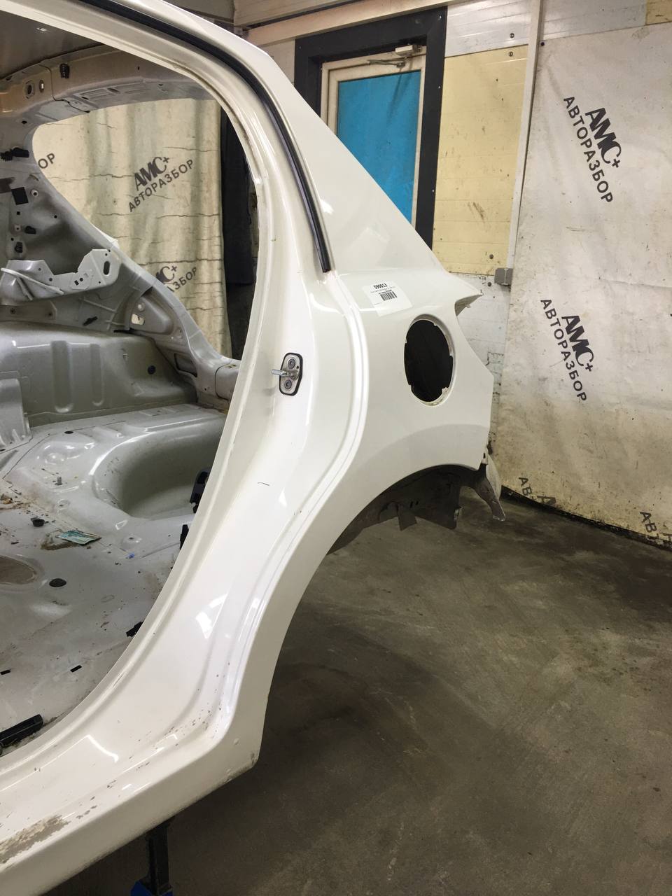 Крыло заднее левое Peugeot 207 2006-2013 Крыло заднее левое Peugeot 207 2006-2013