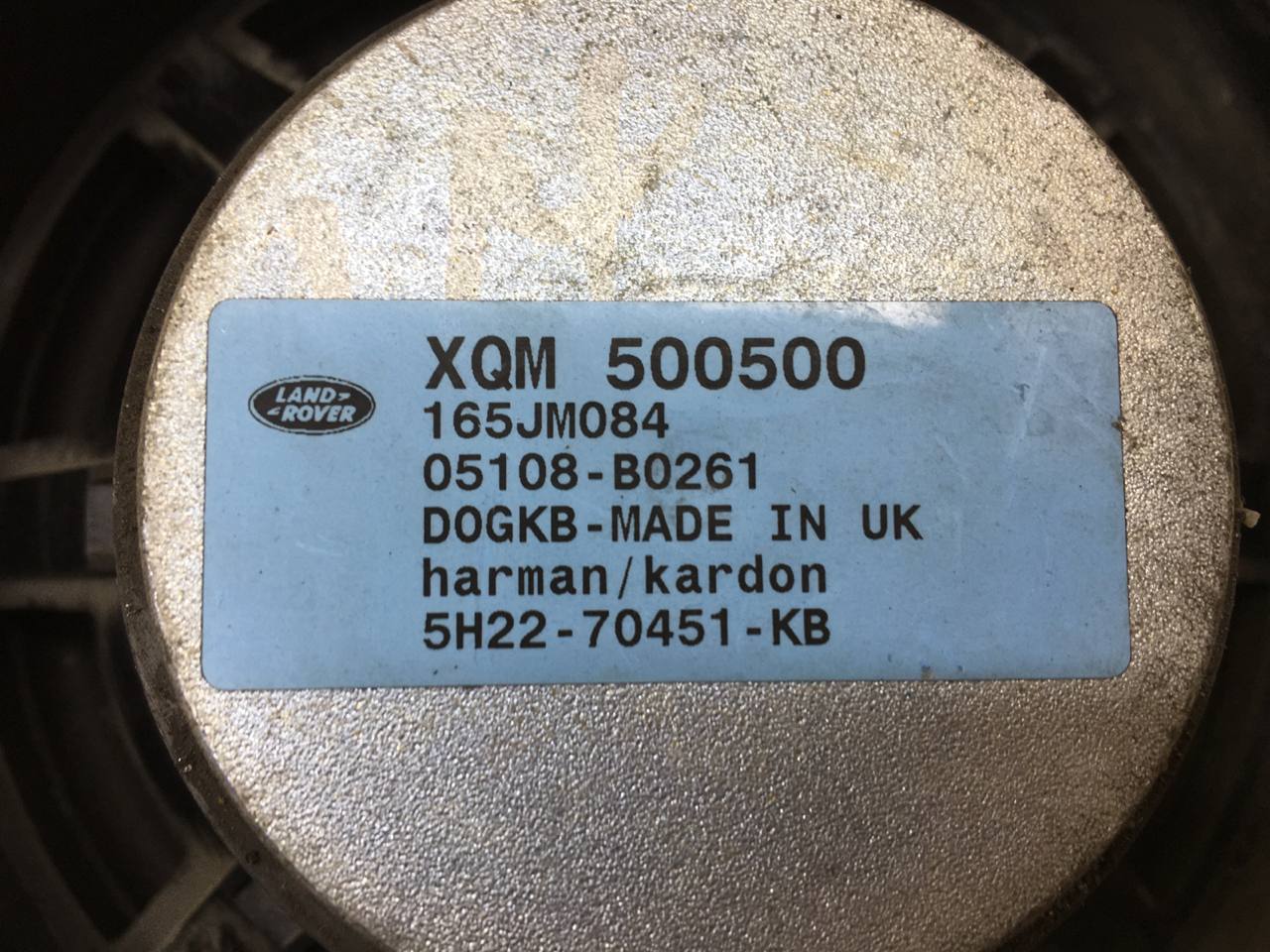 Динамик Land Rover Range Rover Sport 2005-2012 Динамик Land Rover Range Rover Sport 2005-2012