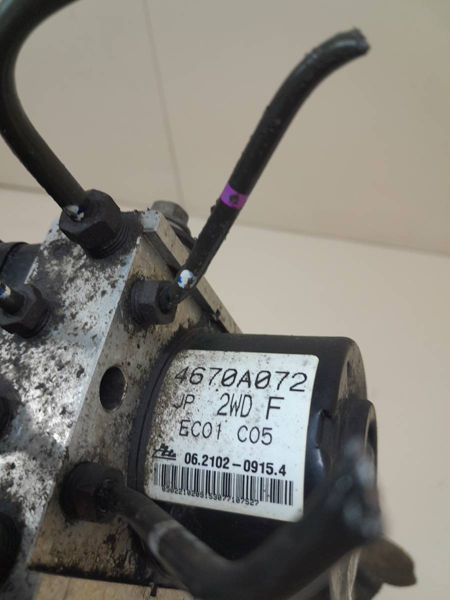 Блок ABS (насос) Mitsubishi Lancer X (CX, CY) 2007> Блок ABS (насос) Mitsubishi Lancer X (CX, CY) 2007>