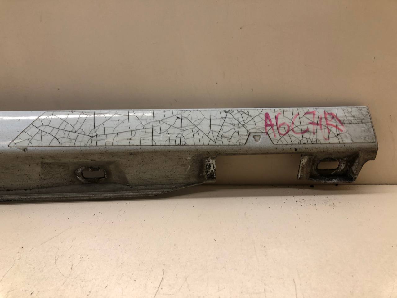 Накладка на порог (наружная) Audi A6 (C7) 2011>