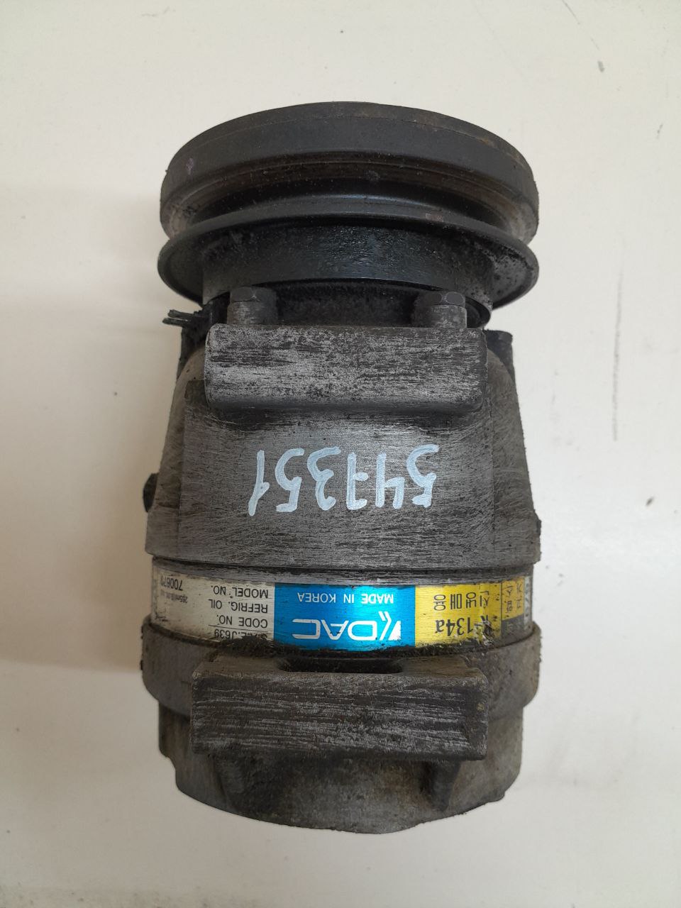 Компрессор системы кондиционирования Daewoo Nexia (N150) 2008-2016