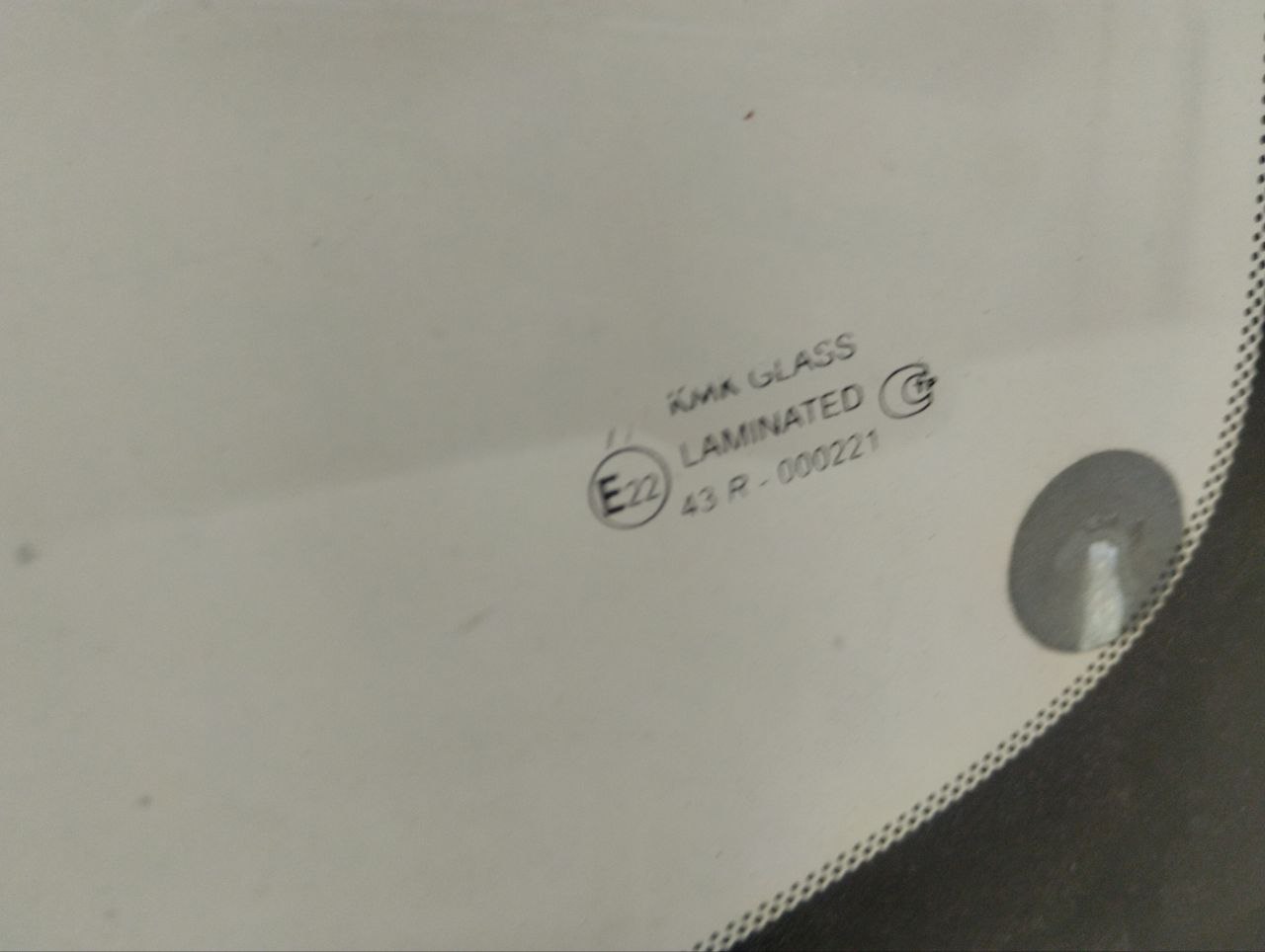 Стекло лобовое (ветровое) Ford Fiesta (MK5) 2002-2008