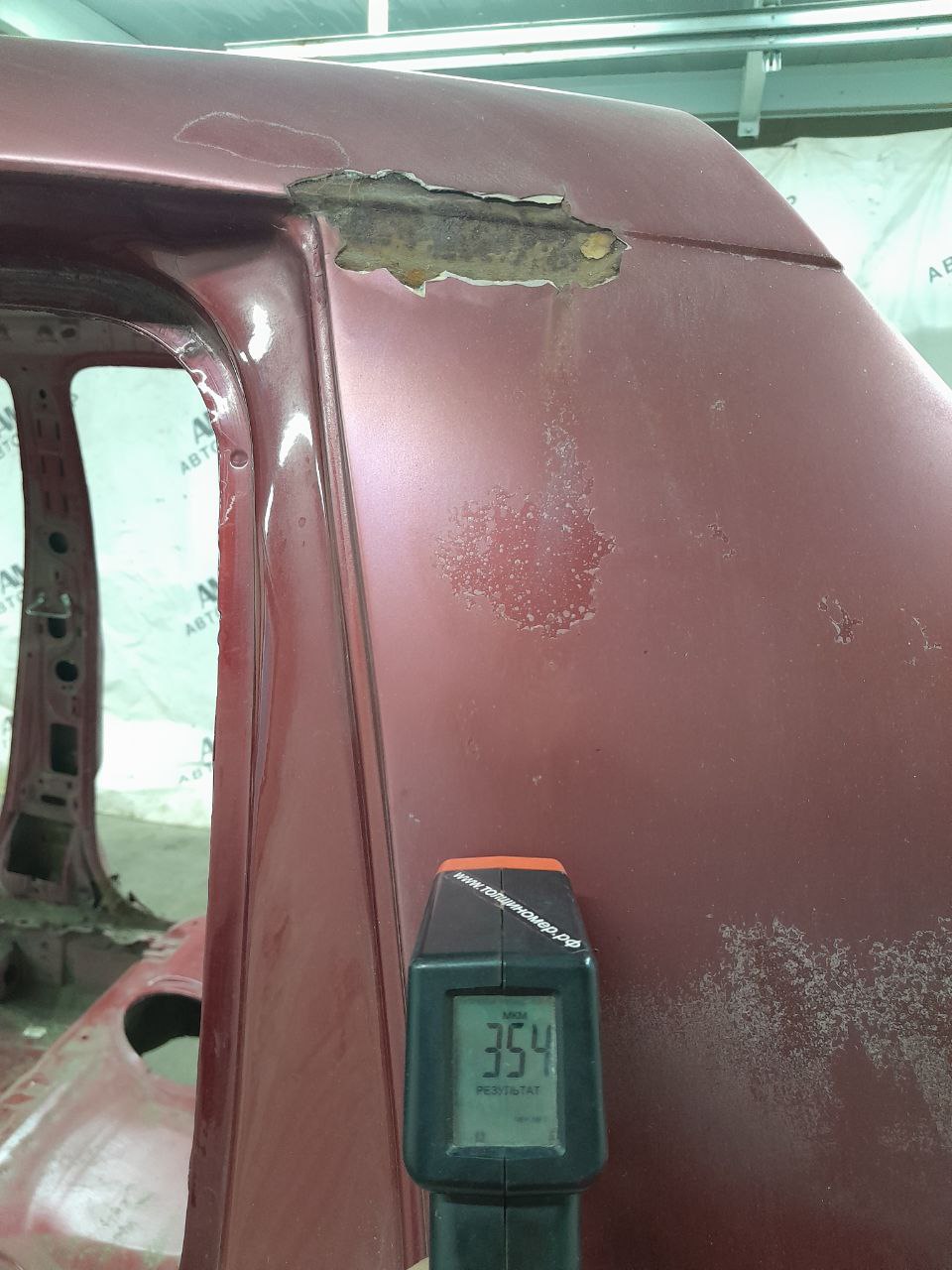 Крыло заднее левое Skoda Fabia (5J) 2007-2014