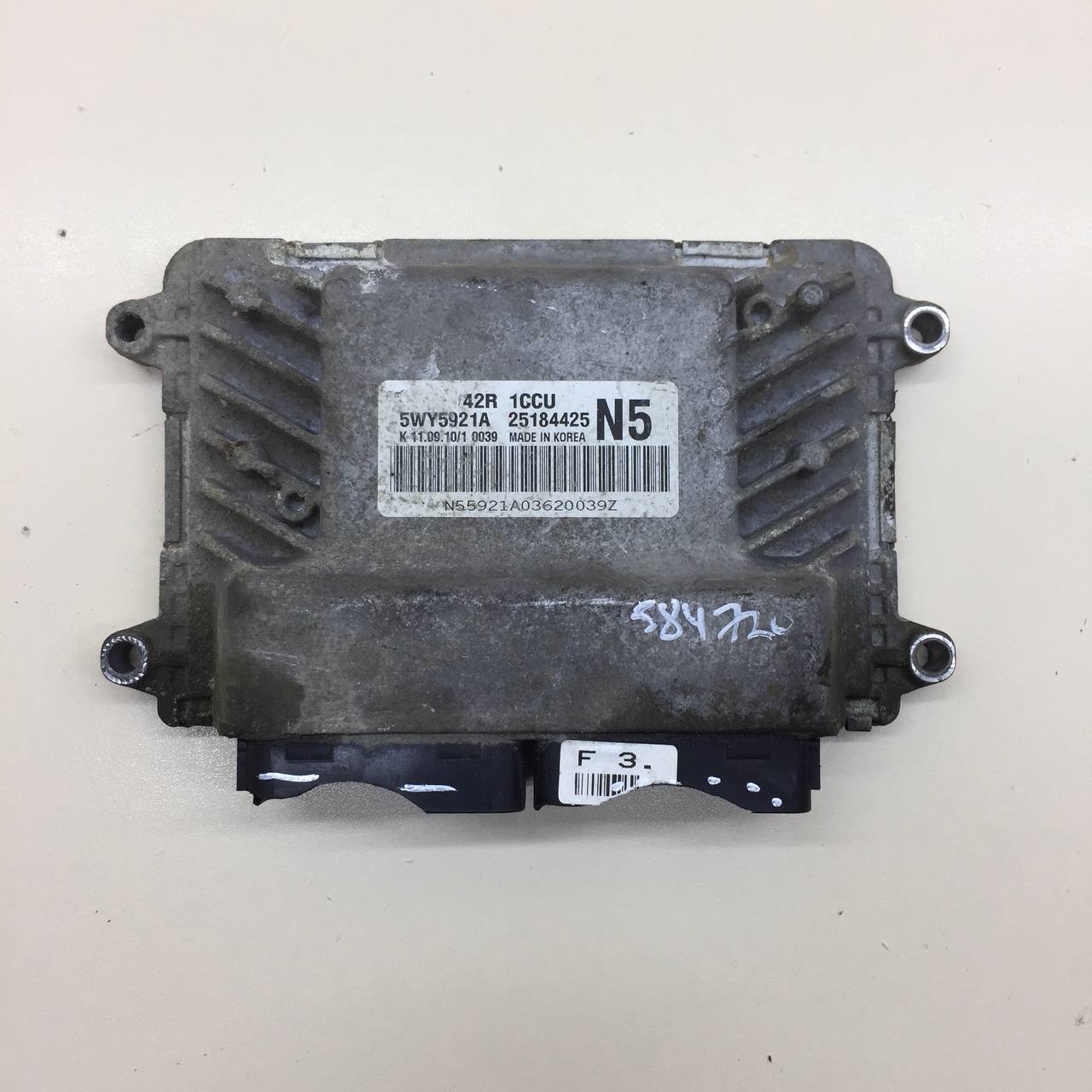 Блок управления двигателем Chevrolet Aveo T250 2005-2011