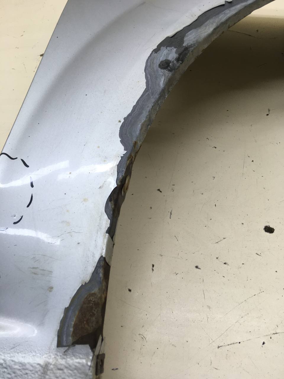 Крыло переднее правое Lada Largus 2012>