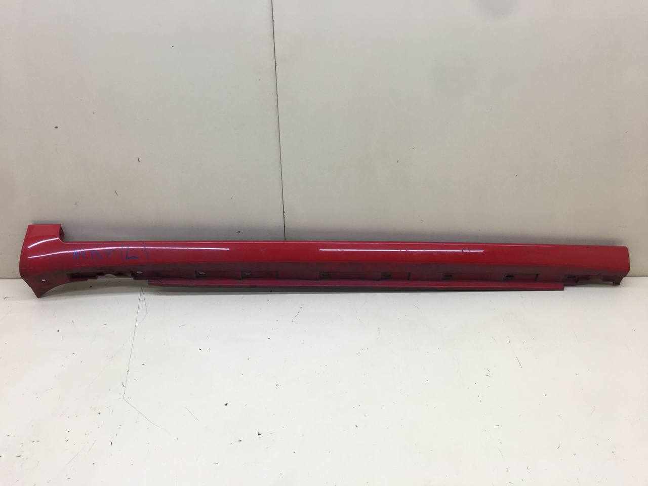 Накладка на порог (наружная) Audi A4 (B7) 2005-2007