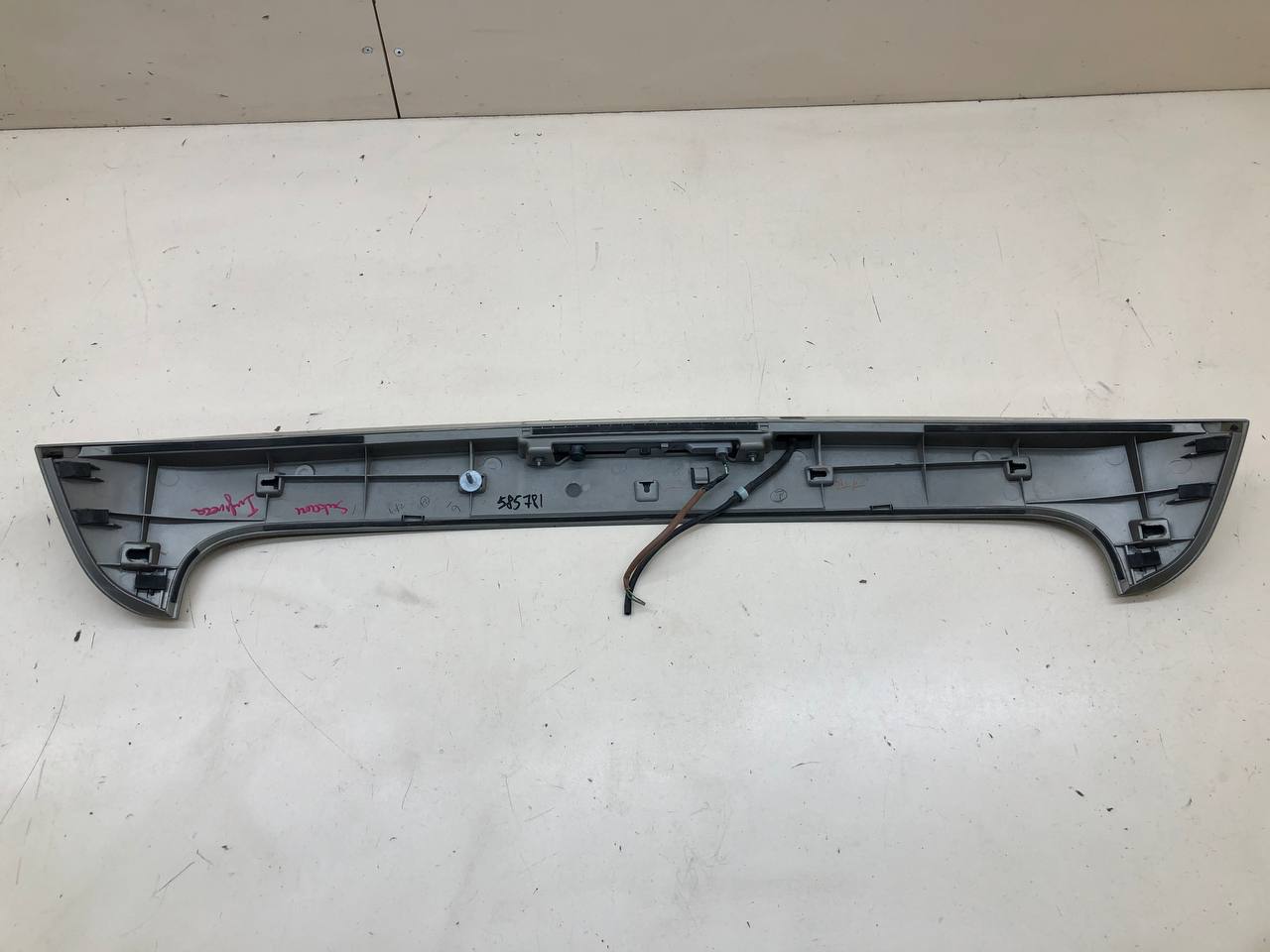 Спойлер (дефлектор) крышки багажника Subaru Impreza (G12) 2007-2012