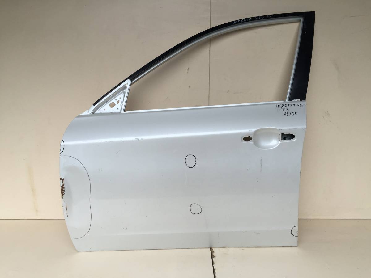 Дверь передняя левая Subaru Impreza (G12) 2007-2012