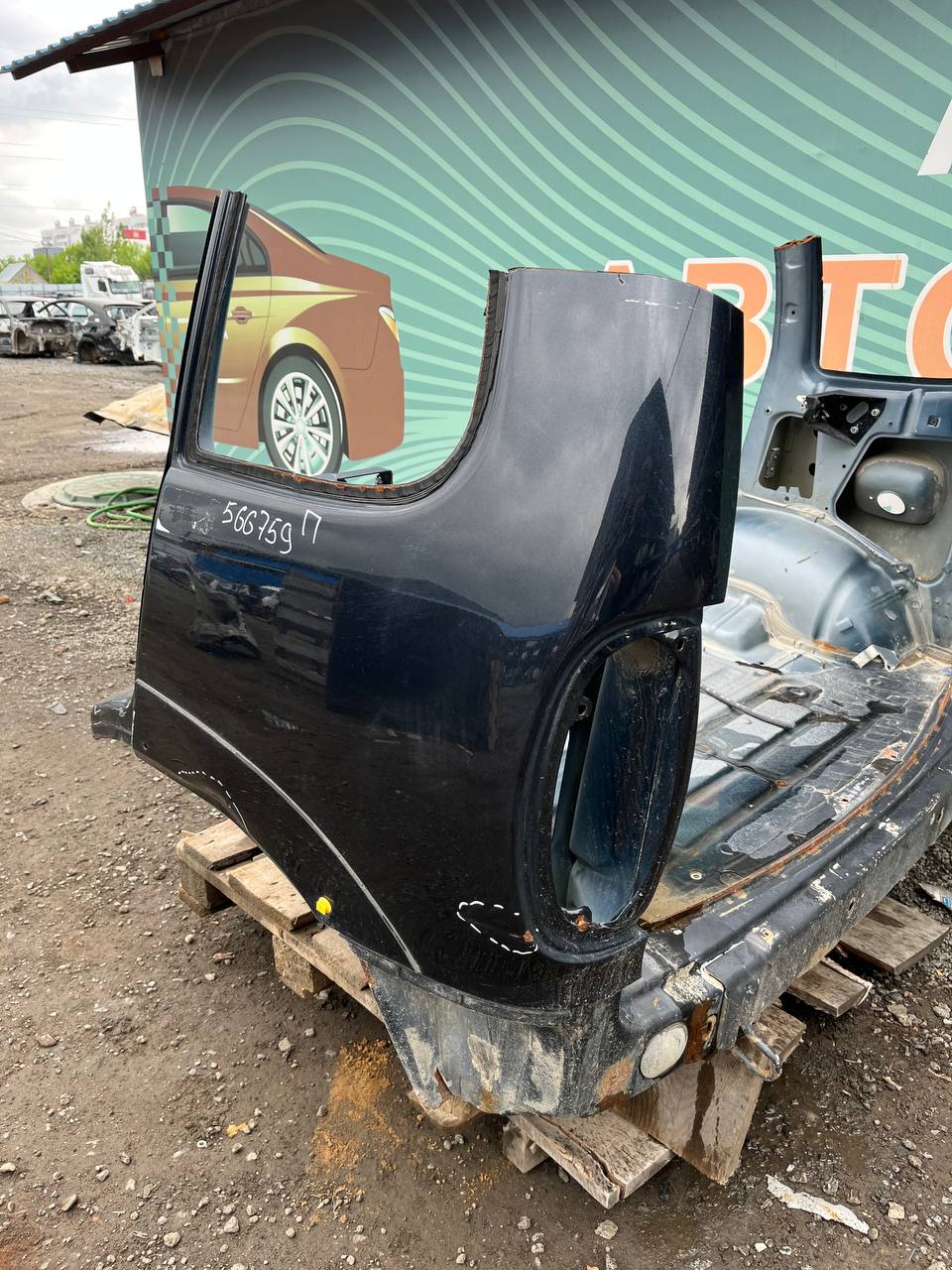 Крыло заднее левое Chevrolet Niva 2009-2020