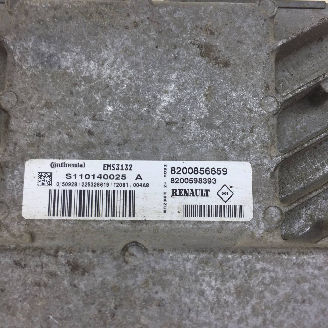 Блок управления двигателем Renault Sandero 2009-2014