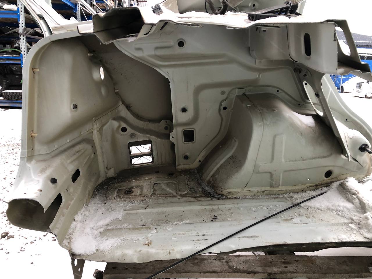 Крыло заднее левое Chevrolet Aveo T250 2005-2011