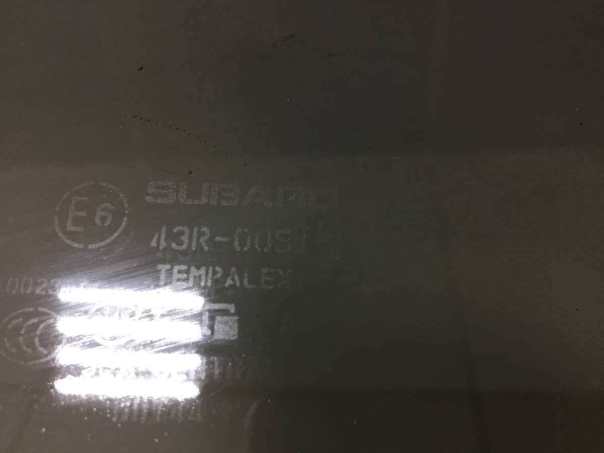 Стекло кузовное глухое левое Subaru Impreza (G12) 2007-2012