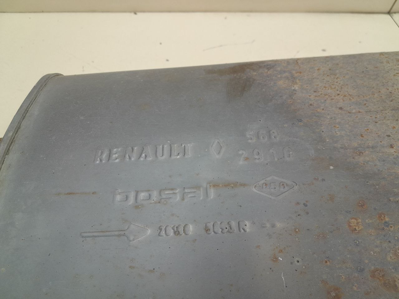 Задняя часть глушителя Renault Duster (HSA, HSM) 2012> Задняя часть глушителя Renault Duster (HSA, HSM) 2012>