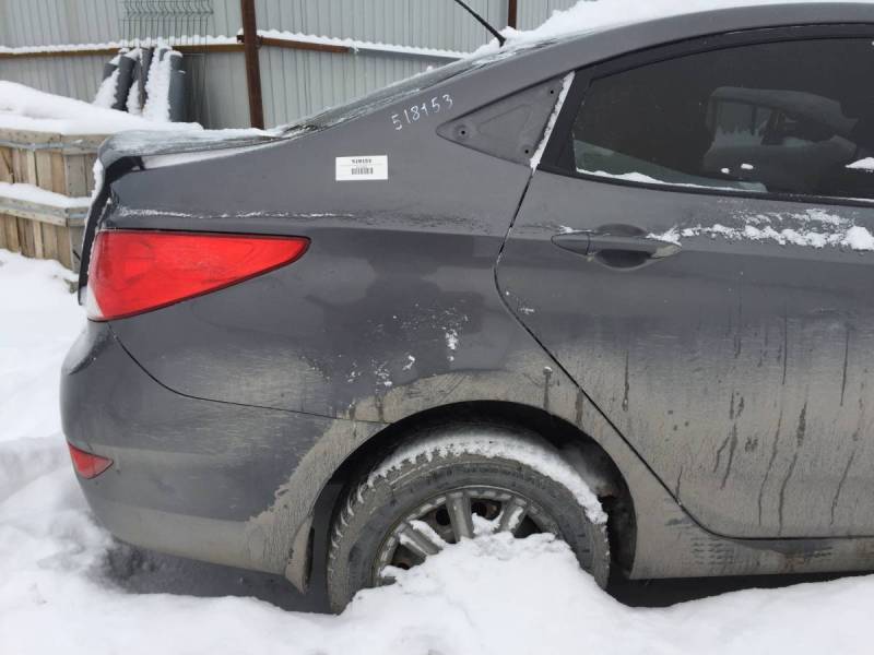 Крыло заднее правое Hyundai Solaris (RB) 2010-2017