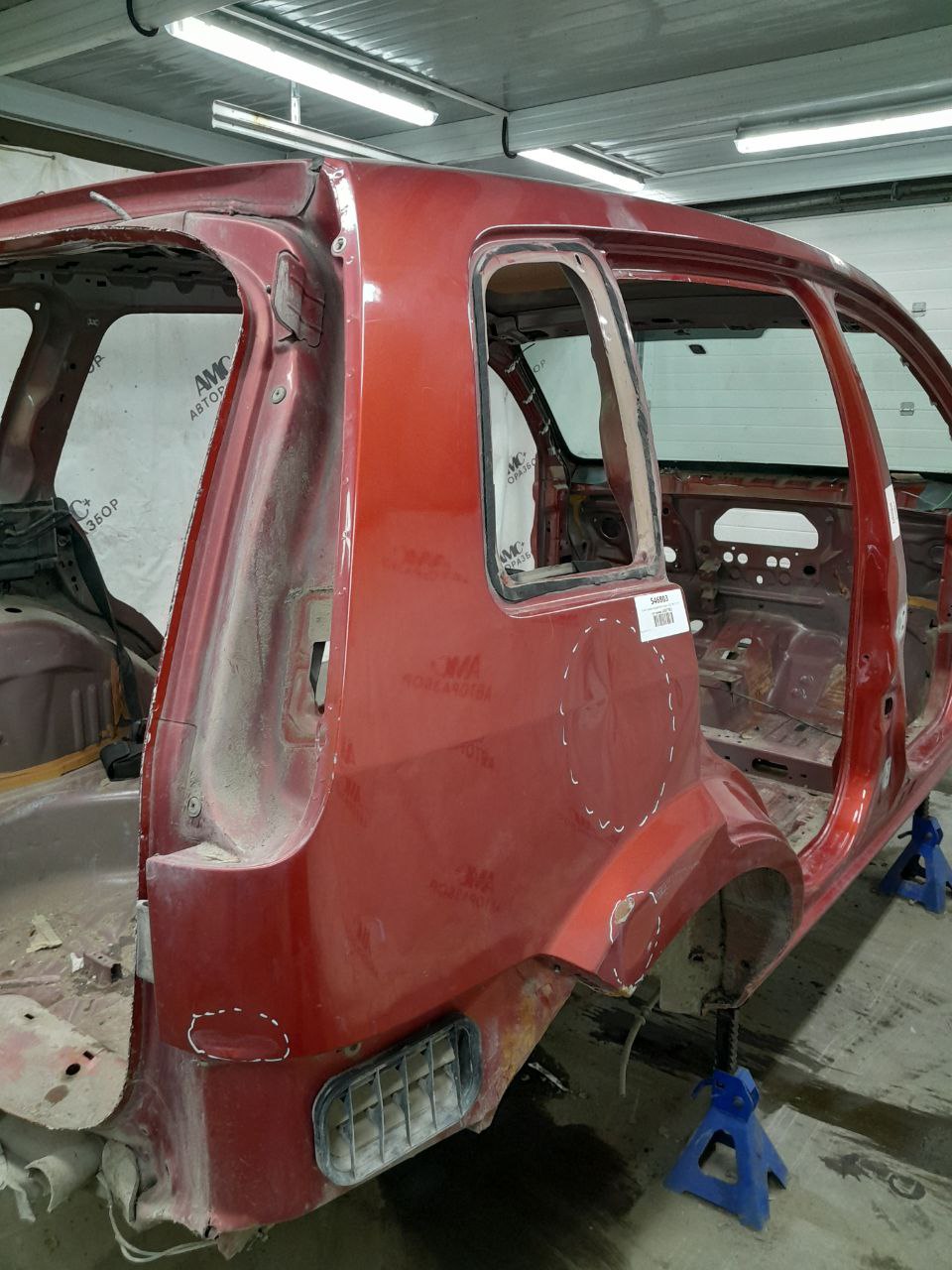Крыло заднее правое Ford Fusion (JU) 2002-2012