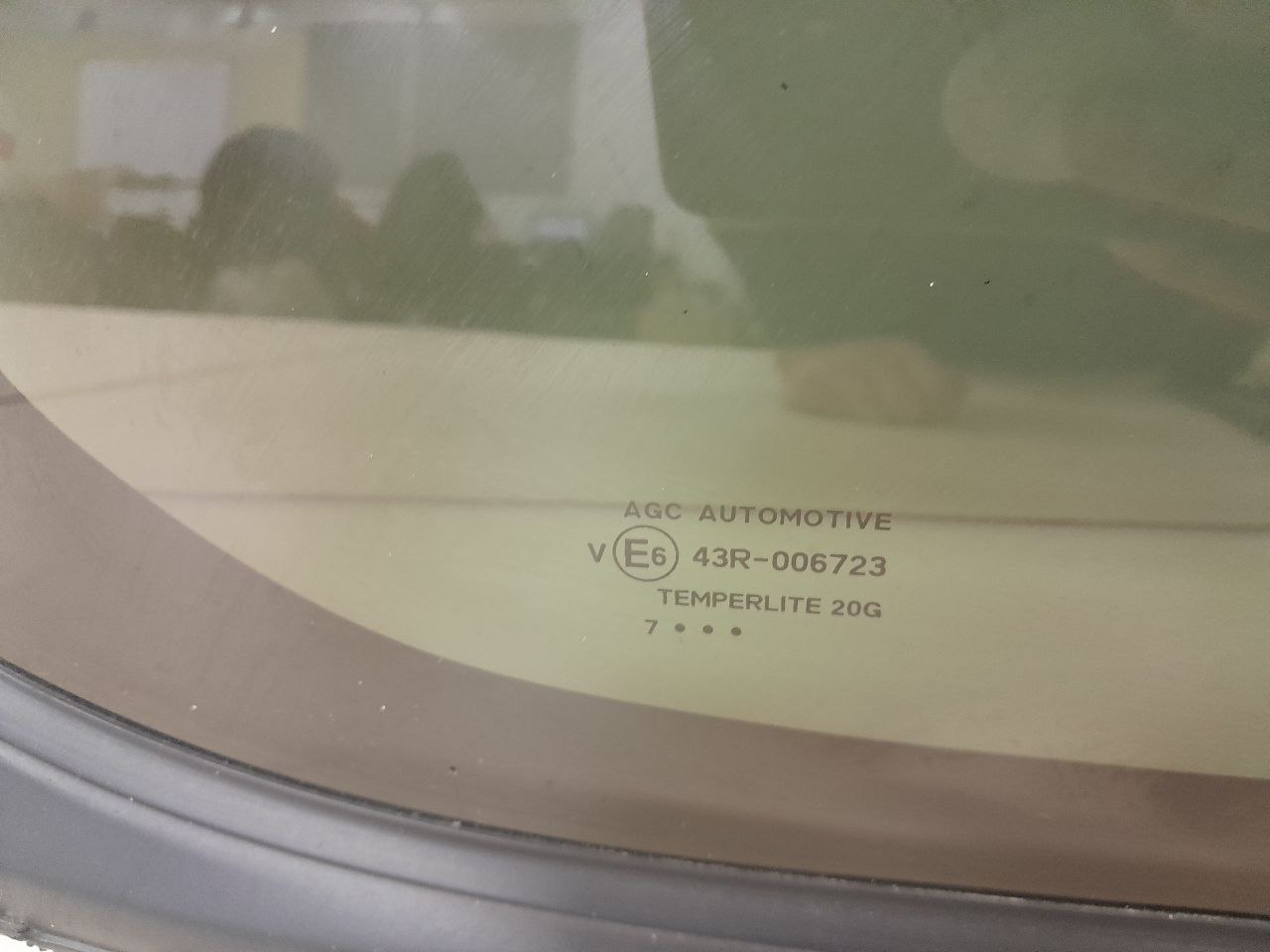 Стекло кузовное глухое правое Mitsubishi Outlander (GF) 2012>