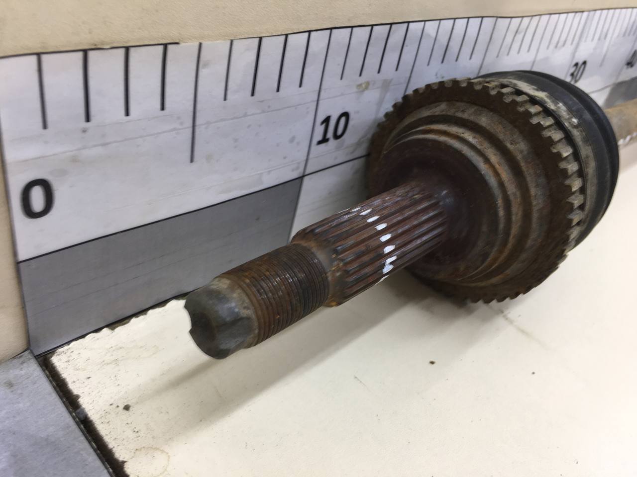 Полуось передняя левая Chevrolet Aveo T250 2005-2011