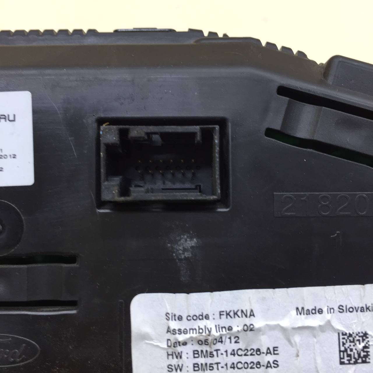 Панель приборов Ford Focus 3 2011>