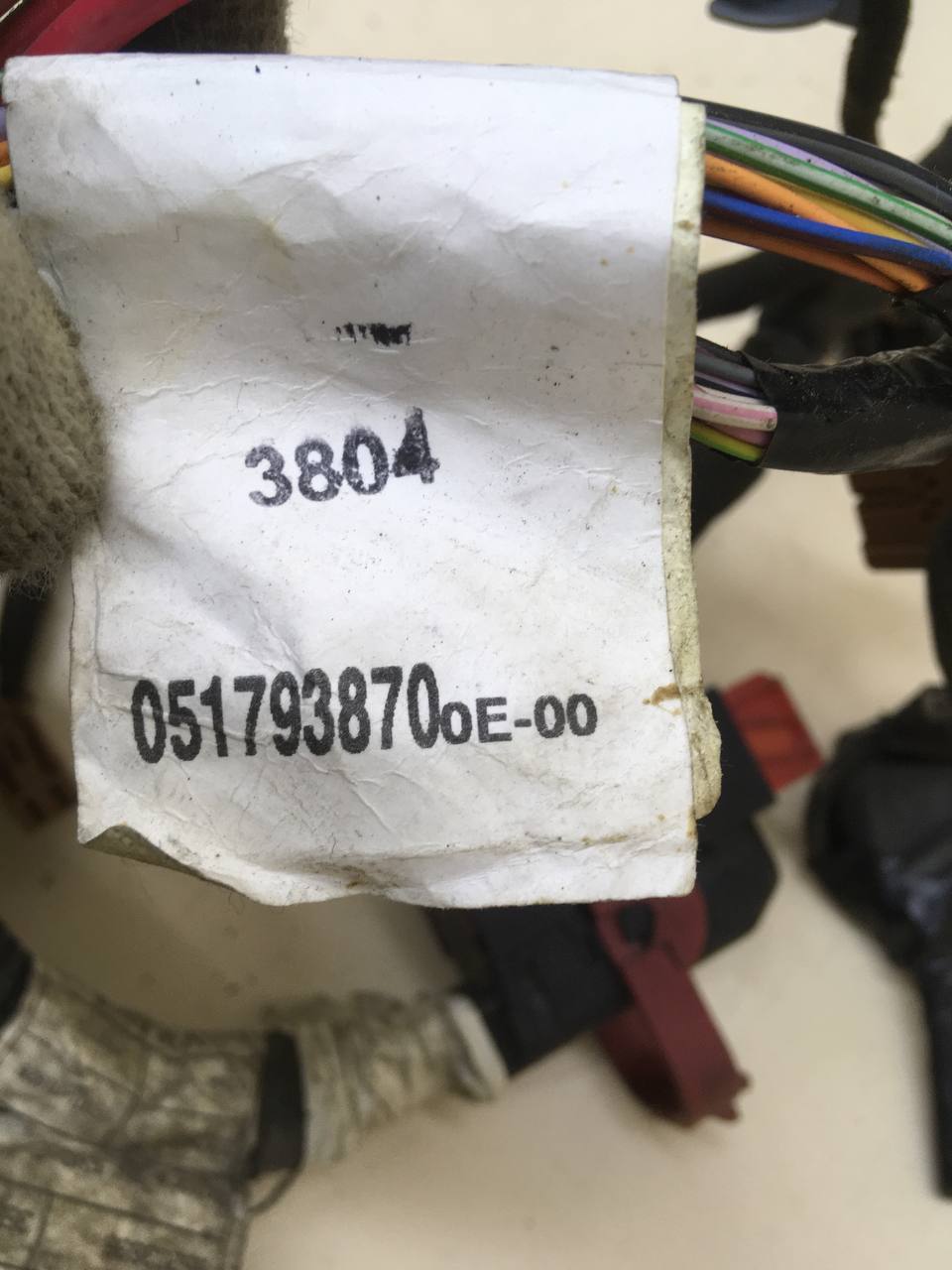 Проводка двс Fiat Albea 2002-2012