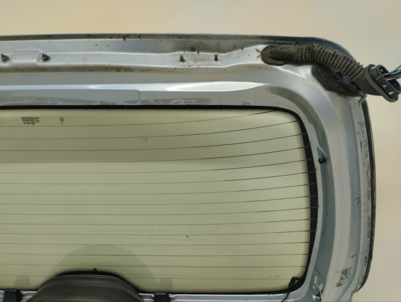 Дверь багажника со стеклом Peugeot 206 1998-2012