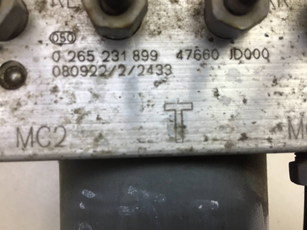 Блок ABS (насос) Nissan Qashqai (J10) 2006-2013