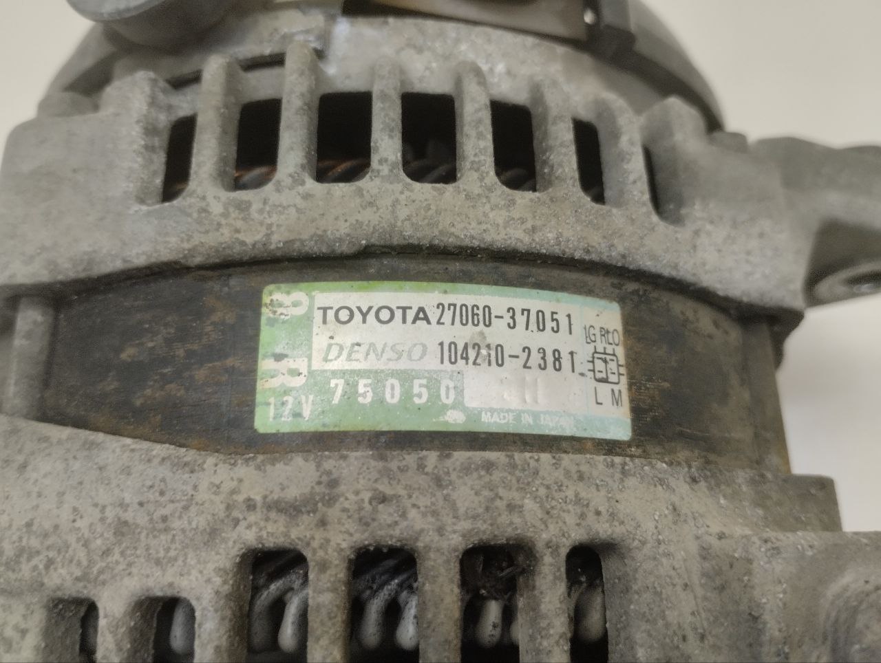 Генератор Toyota Rav 4 (A30) 2006-2013 Генератор Toyota Rav 4 (A30) 2006-2013
