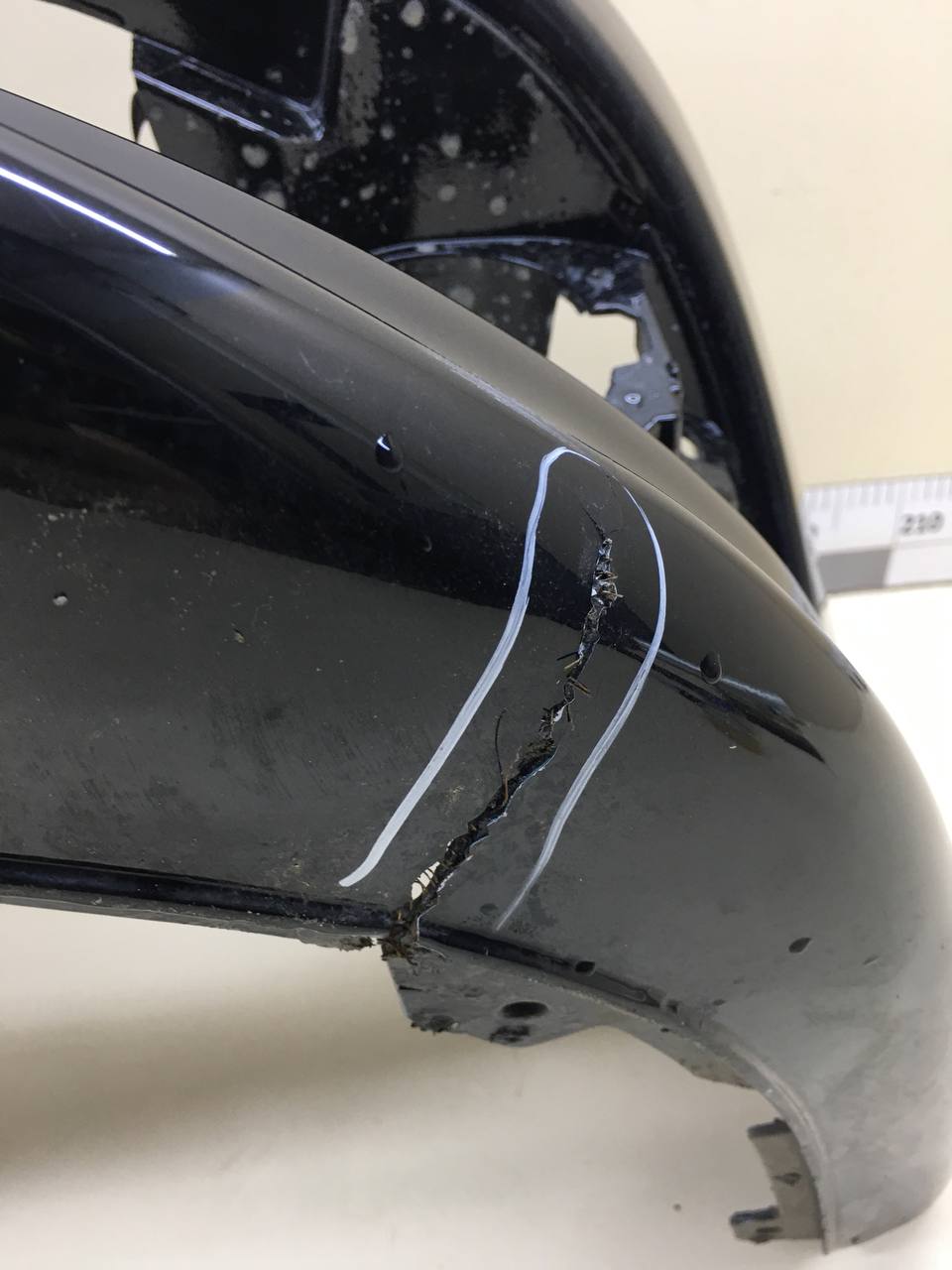 Бампер передний Mitsubishi Lancer X (CX, CY)  2007>