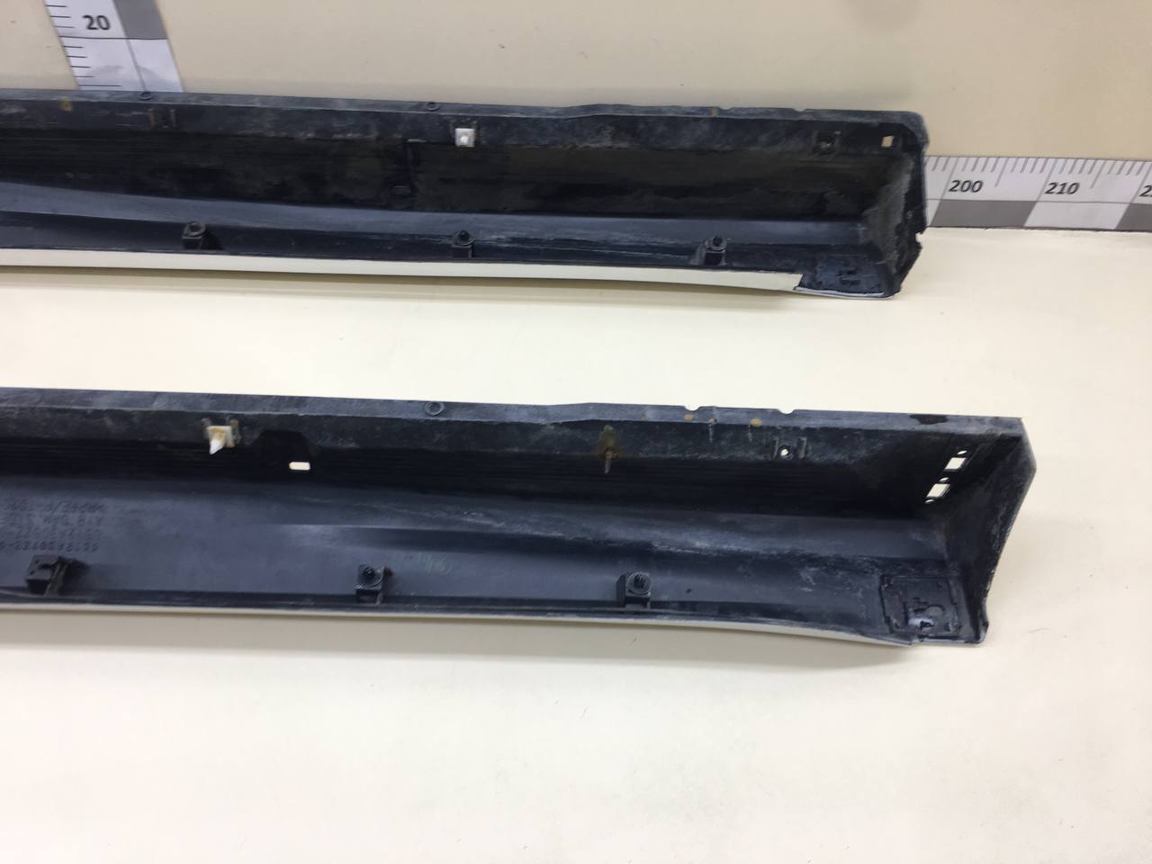 Накладка на порог (наружная) Mitsubishi ASX (GA) 2010>