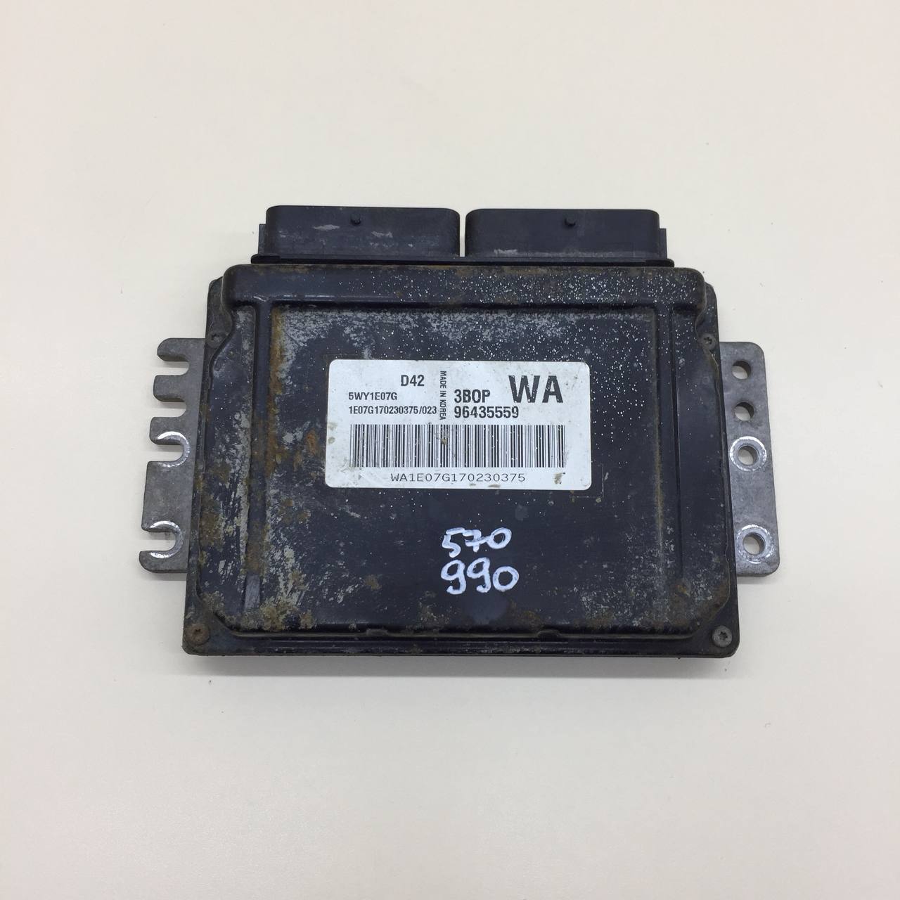 Блок управления двигателем Chevrolet Aveo T250 2005-2011