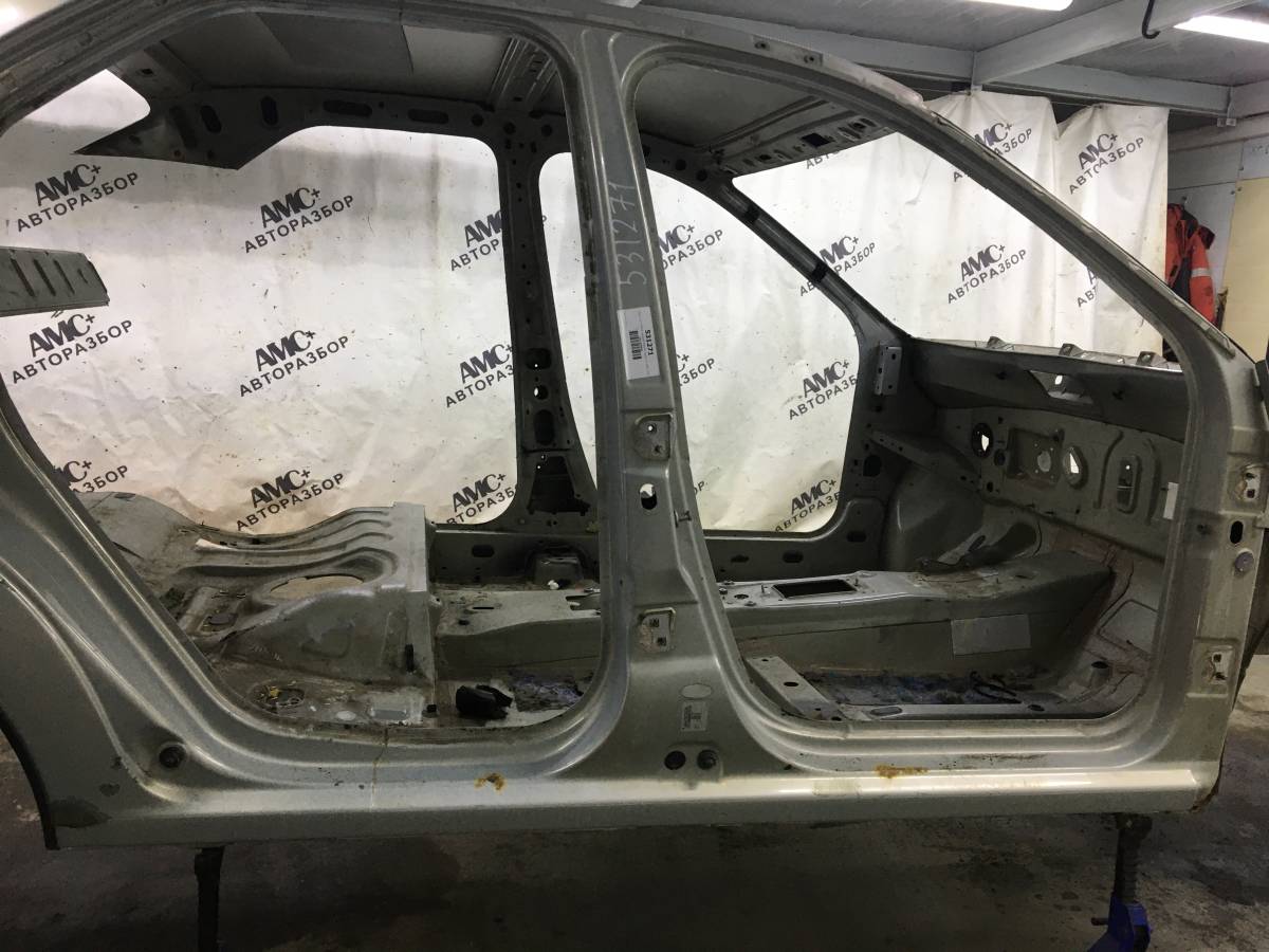 Порог со стойкой правый Renault Logan (1) 2005-2014