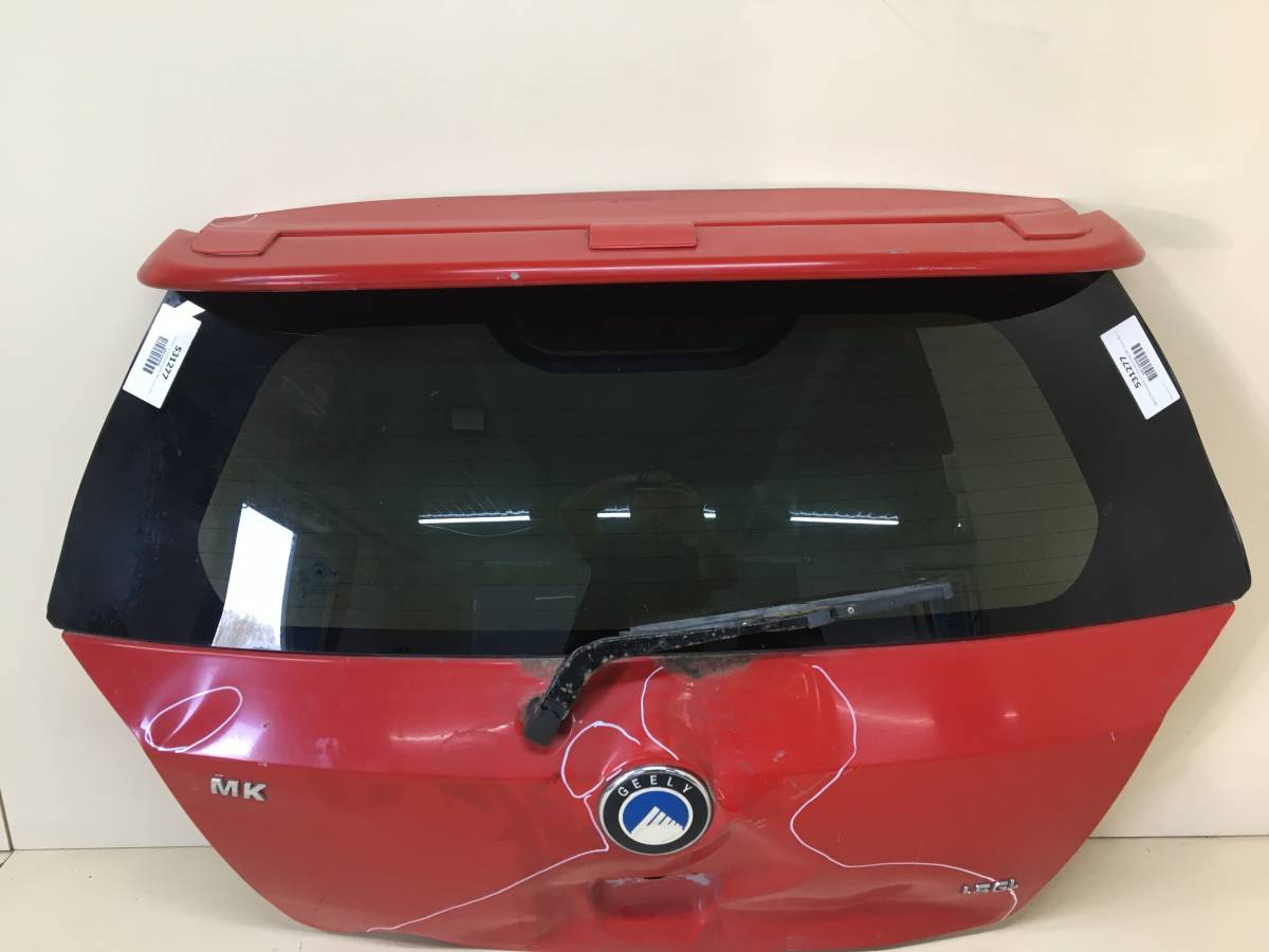 Дверь багажника со стеклом Geely MK Cross 2011>