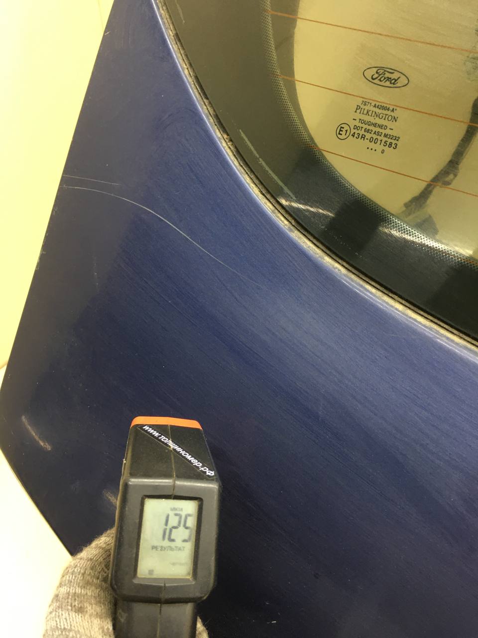 Дверь багажника со стеклом Ford Mondeo 4 2007-2015