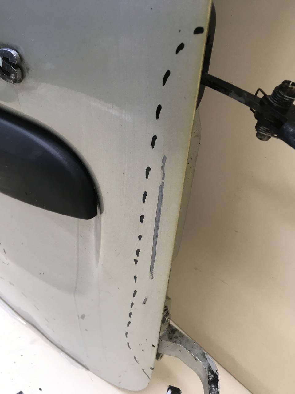 Дверь багажника со стеклом Lada Largus 2012>