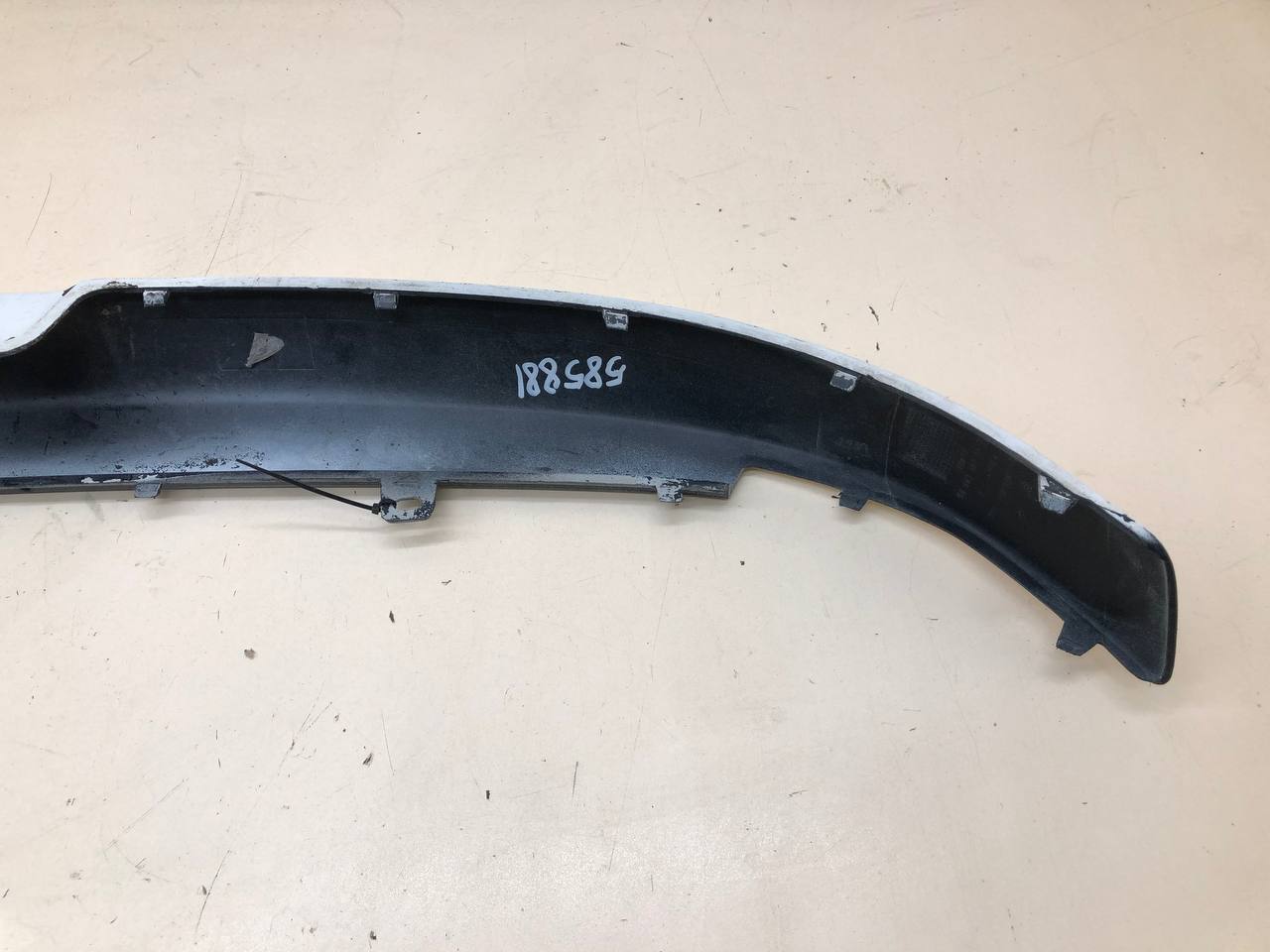 Накладка заднего бампера Citroen C4 2005-2011
