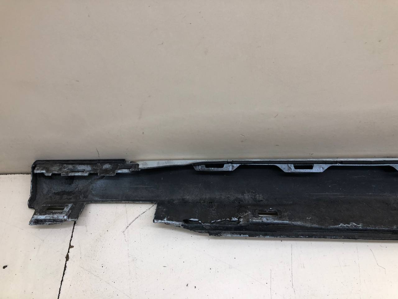 Накладка на порог (наружная) Audi A6 (C7) 2011>