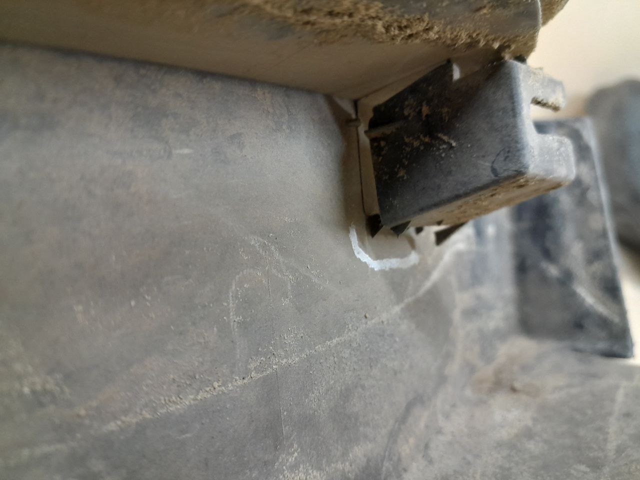 Накладка на порог (наружная) Subaru Outback (BR/B14) 2009-2014