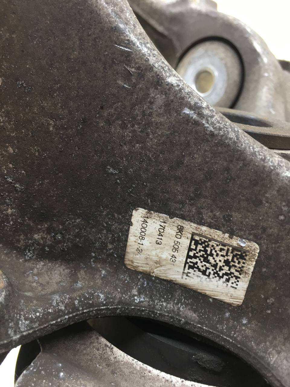 Кулак поворотный задний левый Audi A6 (C7) 2011>