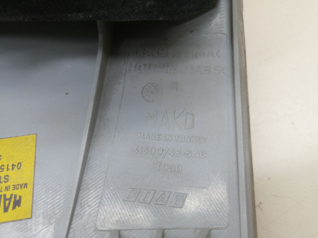 Фонарь задний наружный правый Fiat Albea 2002-2012